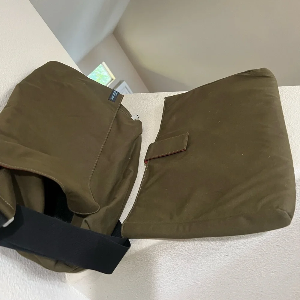 Jack Spade Green‎ Men's Messenger Carry-on Travel Shoulder Crossbody bag